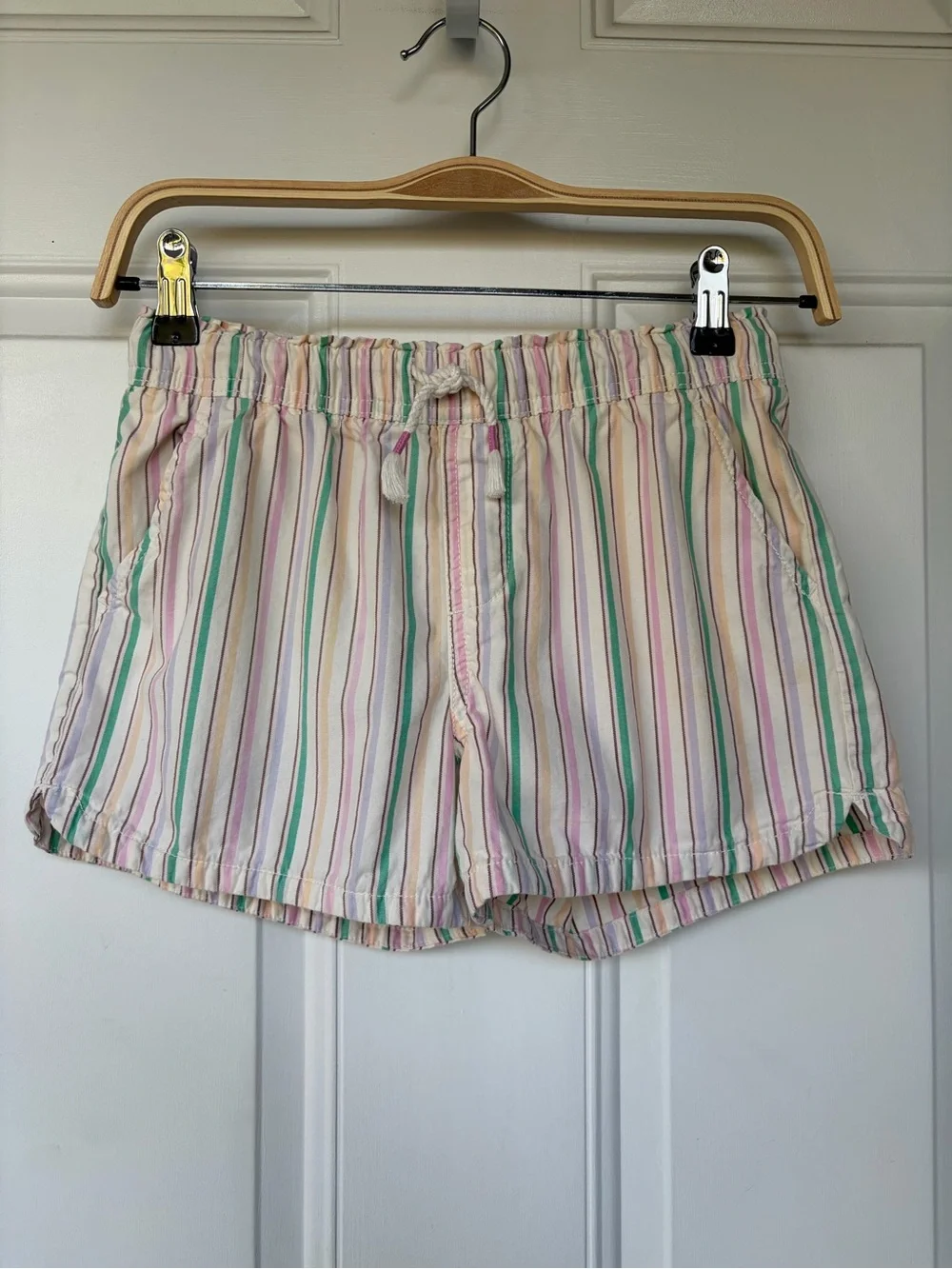 •Gap Kids• Striped 100% Cotton Pull-On Shorts – Size 12